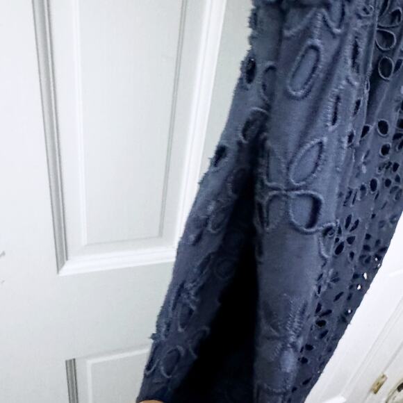 J.Crew Short-sleeve A-line Dress in Embroidered Eyelet - Picture 10 of 10